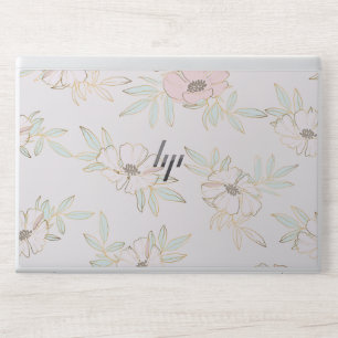Classy Floral Line Art,HP EliteBook 840 G5/G6 HP Laptop Skin