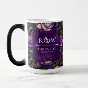 Classy Gardenias Themed Greenery Wedding Color Morph Mug