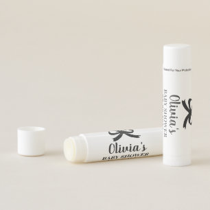 Classy girls baby shower lip balm party favor gift