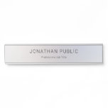 Classy Glamorous Silver Template Elegant Modern Door Sign Classy Glamorous Silver Template Elegant Modern Door Sign