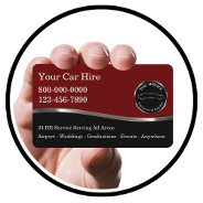 Classy Glossy Taxi Business Cards at Zazzle