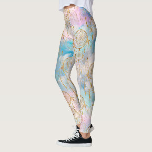 tEEKi Rainbow Moon Yoga Leggings - Dames - Yoga Specials