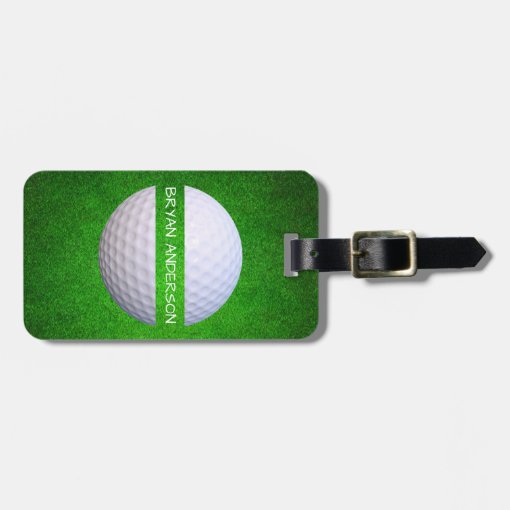 Classy Golf Luggage Tag Zazzle