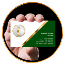 Classy Golf Training Business Card