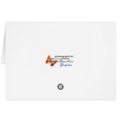 Classy Grad Floral Cards (Back Horizontal)