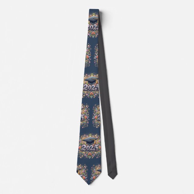 Classy Graduate 2025 Neck Tie (Front)