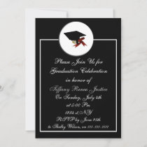 classy Graduation party Invitation