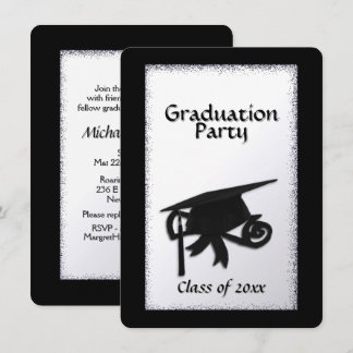 Classy Graduation Party Invitation