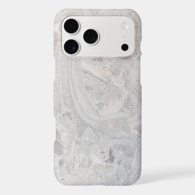 Classy Grey Marble Iphone Case (Back)