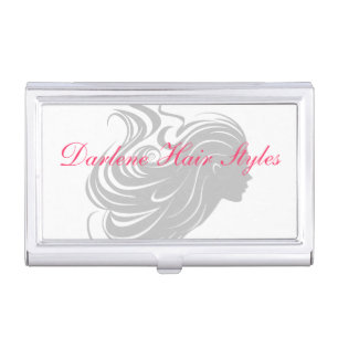 Classy Hairdresser Style Case For Business Cards