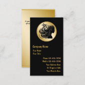 Classy Hairdressing Business Cards (Front/Back)