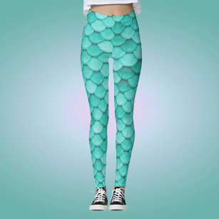 Women's Mermaid Scale Leggings