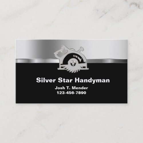 Classy Handyman Business Cards