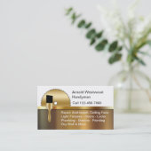 Classy Handyman Business Cards Template (Standing Front)