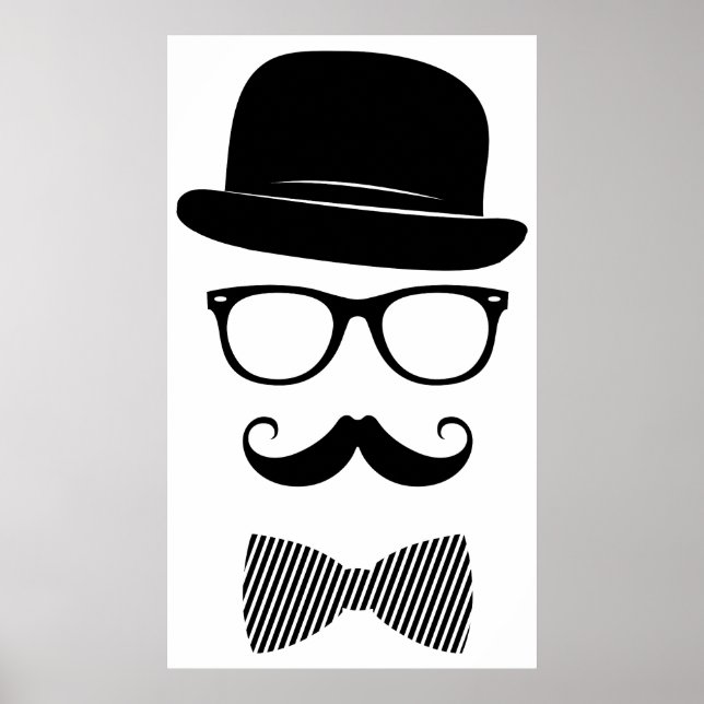 Classy hipster poster (Front)