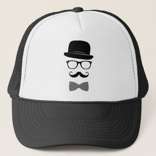 Classy hipster trucker hat