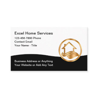 Classy Home Services And Repair Business Card