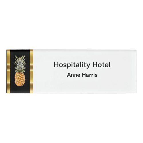 Classy Hospitality Hotel Staff Name Tag