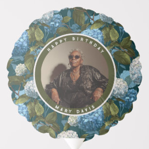 Classy Hydrangeas Birthday Balloon For Any Party