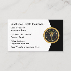 Classy Insurance Theme Business Cards New