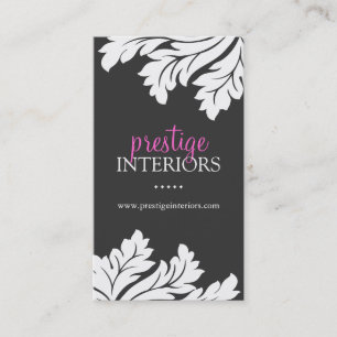 CLASSY INTERIOR DESIGNER  BUSINESS CARD