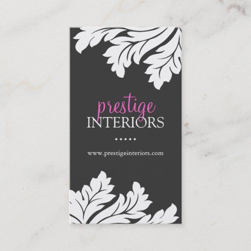 CLASSY INTERIOR DESIGNER  BUSINESS CARD