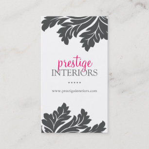 CLASSY INTERIOR DESIGNER  BUSINESS CARD