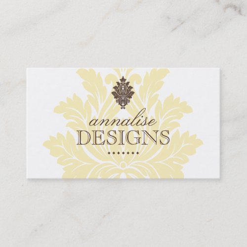 Classy Interior Designer Business Cards