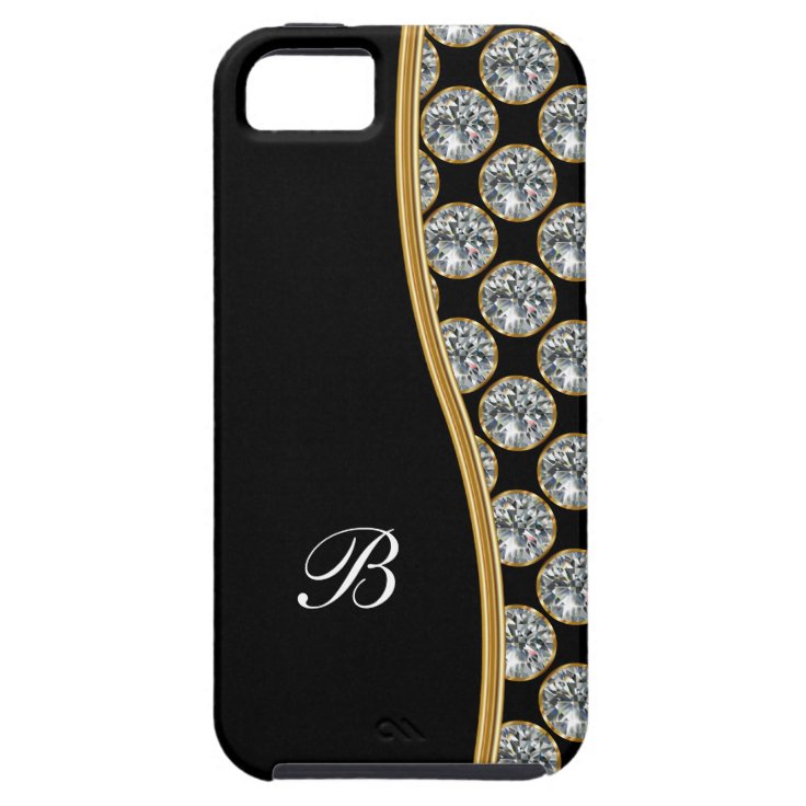 Classy Iphone 5 Case Monogram Style Zazzle 3044