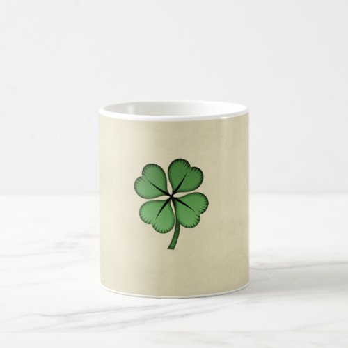 Classy Irish Lucky Shamrock Coffee Mug