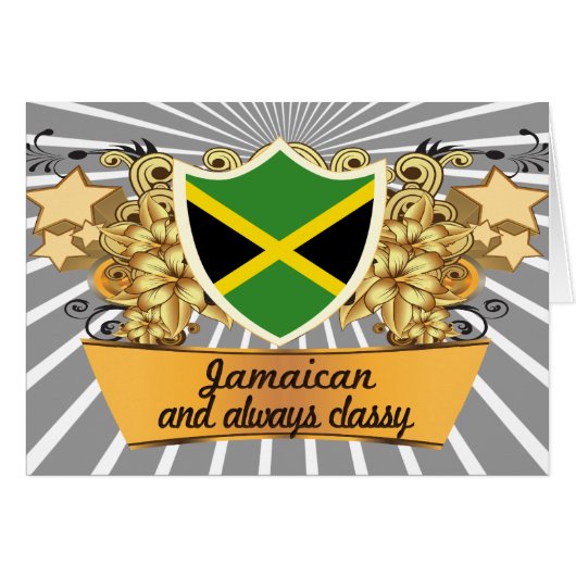 Classy Jamaican Cards (Front Horizontal)