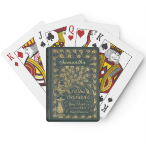Classy Jane Austen Pride and Prejudice Book Lover Poker Cards
