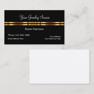 Classy Jewelry And Gold Source Design Business Card