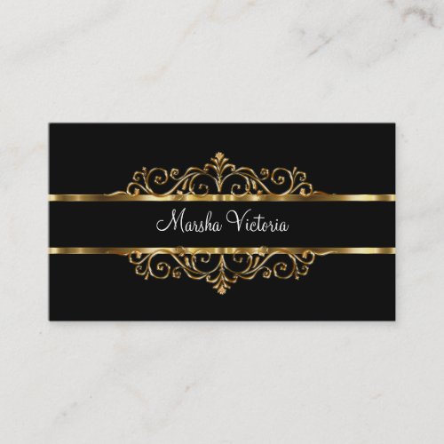 Classy Ladies Monogram Business Cards