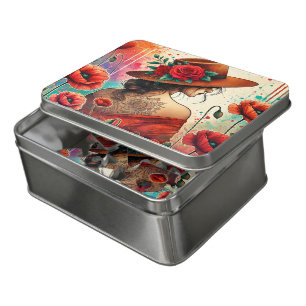 Classy lady jigsaw puzzle