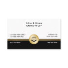 Classy Law Firm Business Cards