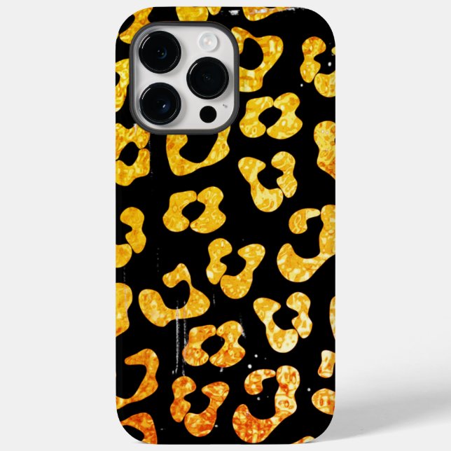 Classy Leopard Pattern Case-Mate iPhone Case (Back)