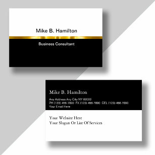 Classy Linen Business Professional Business Cards
