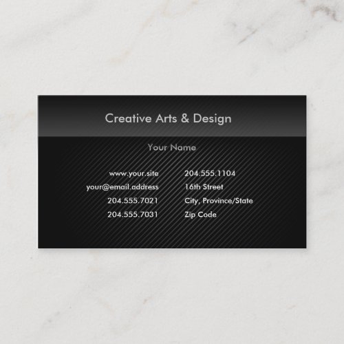 Classy Lines Business Card