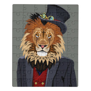 Classy Lion Jigsaw Puzzle