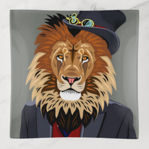 Classy Lion Trinket Tray