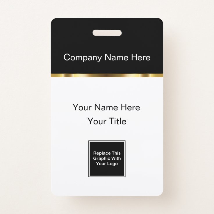 classy-logo-business-name-badges-zazzle