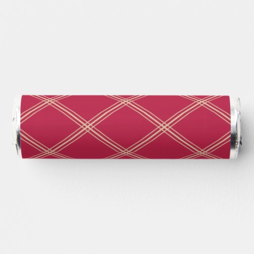 Classy Magenta  Desert Sand Rhombus Pattern Breath Savers Mints