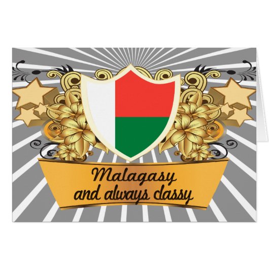 Classy Malagasy Cards (Front Horizontal)
