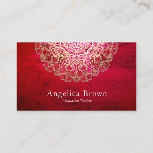 Classy Mandala Business Card