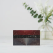 Classy Marketing Consultant business cards (Standing Front)