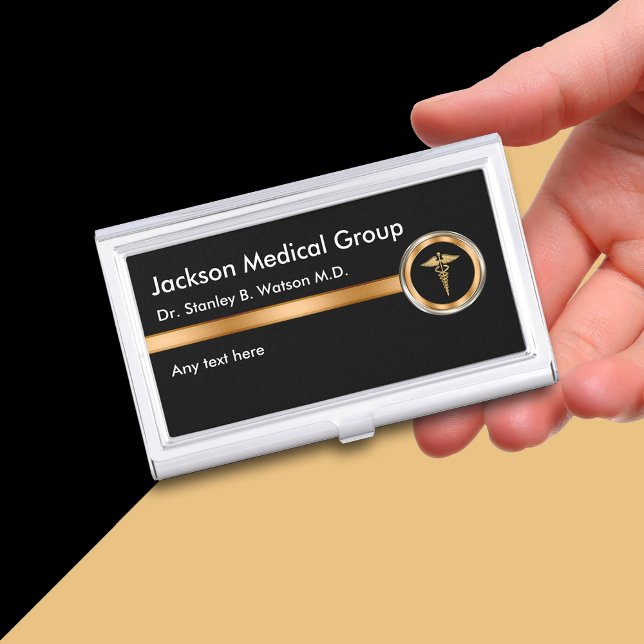 Classy Medical Business Card Cases (Creator Uploaded)