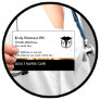 Classy Medical Nurse Practitioner Business Card
