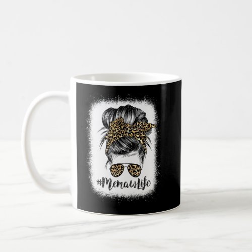 Classy Memaw Life With Leopard Pattern Shades  Coffee Mug