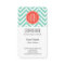 Classy Mint Green Chevron and Orange Monogram